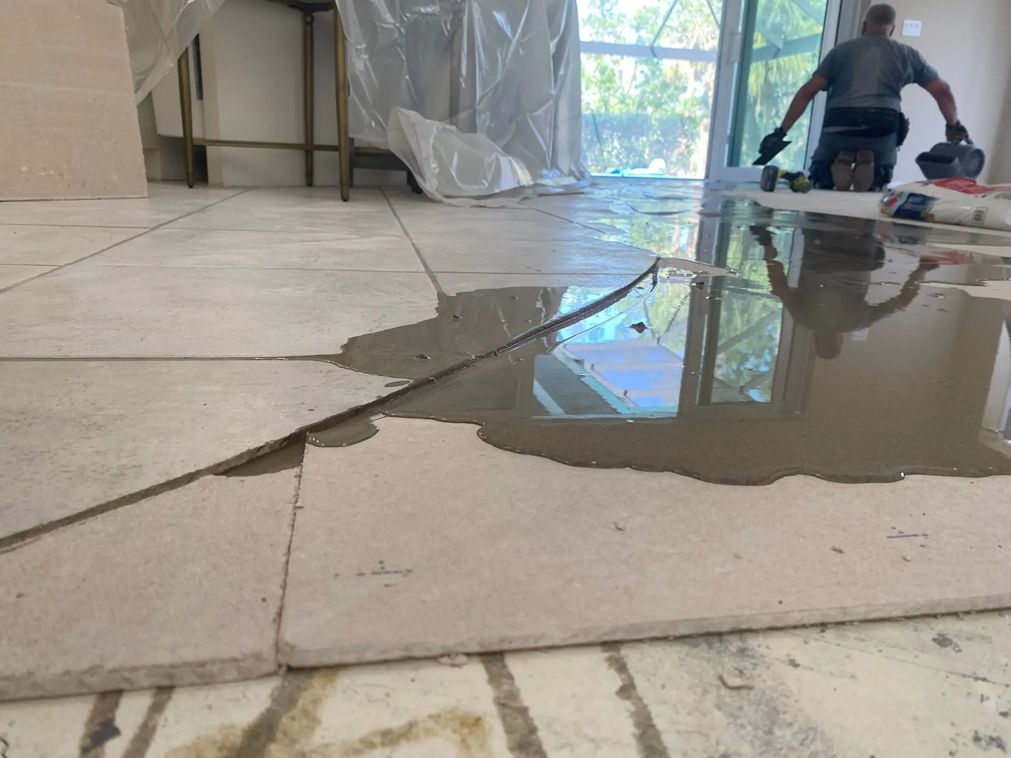 Removal & leveling by Rauen Floor