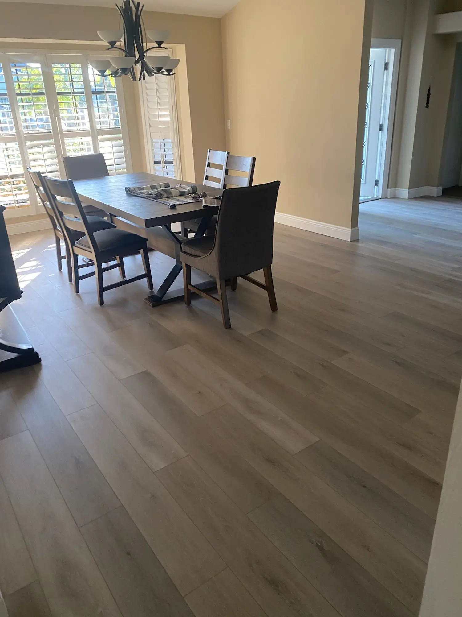 After: Dining room