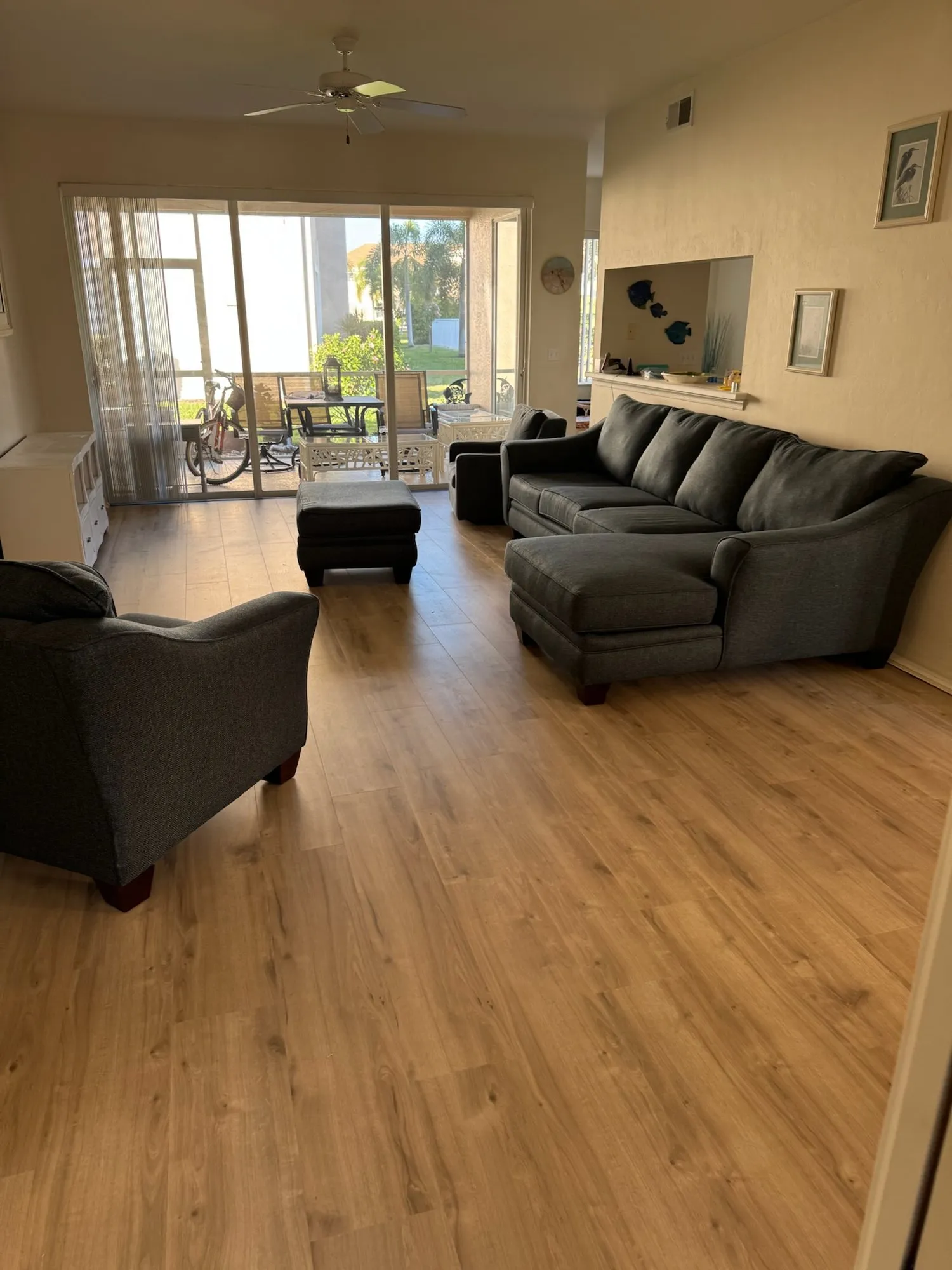 Bedrooms, closets and a great room