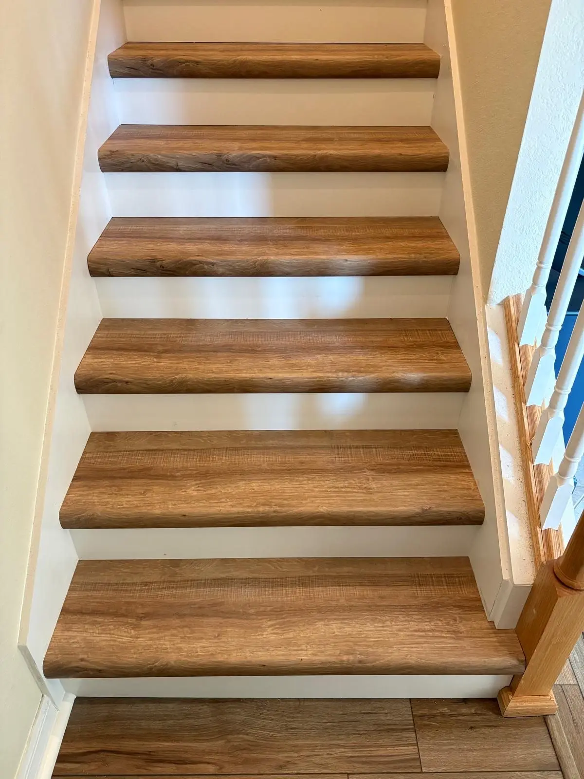Stair makeovers by Rauen Floor